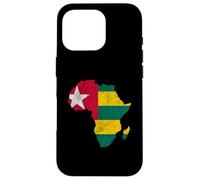 Togo Flag Africa Continent Silhouette Gift Togolese People Coque pour iPhone 16 Pro