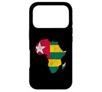 Togo Flag Africa Continent Silhouette Gift Togolese People Coque pour iPhone 17 Pro