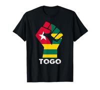 Togo Togo Roots Togolais Drapeau Togolais Handfist Togolese Pride T-Shirt