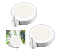 TogtherKings 2 Pièces Pierre à air d'aquarium, silencieuse, diffuseur d'oxygène ultra silencieux, Nano Bubble Air Stone pour aquarium et hydroponique, super petites bulles,pour Aquarium et étang(50mm)