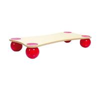 Togu 440420 planche déquilibre balanza ballstep couleur bois rouge Rouge