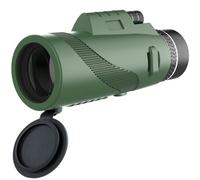 Toguma Télescope Monoculaire 80x100 Monoculaires Haute Puissance pour Adultes Monoculaire Compact pour l'Observation des Oiseaux Chasse Randonnée Camping Voyage (Vert)