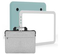 TOHETO Tablette lumineuse LED rechargeable A3 super lumineuse avec sac de transport pour outil de désherbage Cricut, batterie portable sans fil 3500 mAh pour traçage, peinture diamant, croquis et