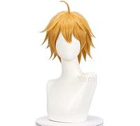 Tohma Cosplay Perruque Jeu Genshin Impact Tohma Clair de Queue de Queue de Queue de Cheval Peluca Anime Halloween Party Carnival Rôle Play Wigs