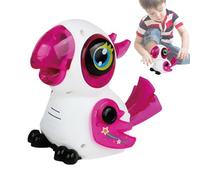 Toi de robot de capteur - Parrot inductif avec technologie de suivi automatique de ligne - Companion de dessin interactif pour garçons et filles, suit lignes noires, se déplace sur papier, cadeau