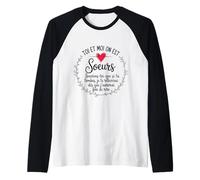 Toi Et Moi On Est Soeurs Cadeau Humour Soeur Anniversaire Manche Raglan