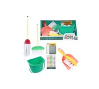 Toi Jouets Nettoyage 7tlg Avec Seau , Balai Accessoire à Partir De 3 Ans Enfants