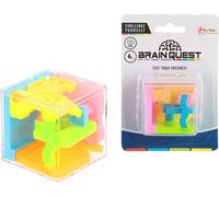 Toi-Toys 35446A - Jeu de patience - Brain Quest Puzzle Labyrinth 3D jeu de voyage casse-tête