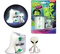 Toi-Toys 35808A - GLOW N FUN Tonneau d'huile avec slime & Alien Slime Slime jeu extraterrestre