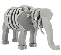 Toi-Toys 3D Puzzle Eléphant Junior 31.5 cm Mousse Gris 75 pièces