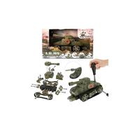 Toi Toys ALFAFOX Kit De Jeu Véhicule Militaire À Assembler Avec Outils