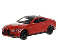 Toi-Toys BMW M4 Voiture miniature 11,7 cm en métal avec retrait Modèle de voiture jouet cadeau 4 variantes 20 (marron métallisé)