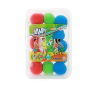 Toi-Toys Bombe à Eau Réutilisables Splash - Lot de 15 Ballons d'eau Ø 5 cm dans boîte de rangement - Remplissage Rapide Water Balloons Jouet de Water Ballons d'eau pour Enfants Piscine
