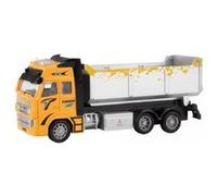 TOI-TOYS Camion benne Metal World 24588B - métal - échelle 1:38 - orange