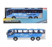 Toi Toys Cars&Trucks Bus de voyage bleu 32cm