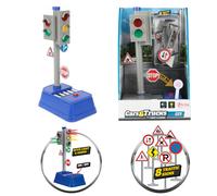 Toi-Toys - Cars&trucks - Feux Avec 8 Panneau de Signalisation (Lumière Et Son )