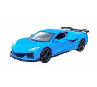 Toi-Toys Chevrolet Corvette Z06 2023 Voiture miniature en métal avec recul Modèle de voiture jouet 4 couleurs 12 (bleu)