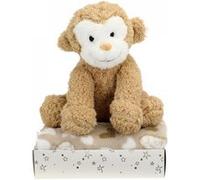 Toi-Toys couverture câline avec singe en coffret cadeau marron Marron G