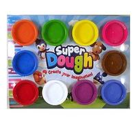 Toi-Toys ensemble d'argile 10 pièces Multicolor