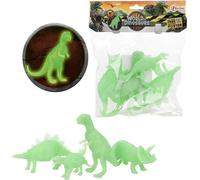 Toi-Toys Figurines du monde des dinosaures 8 cm vert 4 pièces