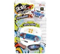 Toi-Toys finger skateboard avec lumière 8 cm multicolore Multicolore G