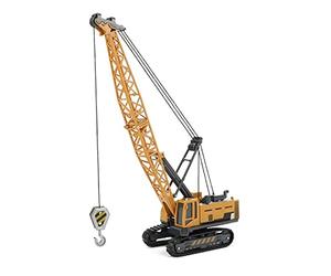 TOI-Toys Grue Metal Junior 1:55 Acier Jaune/Noir
