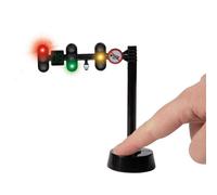 Toi-Toys Jouet Feu de course pour voitures avec son et lumière