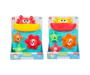 Toi-Toys jouets de bain moulin à eau crabe Little Stars coloré