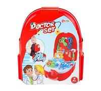 Toi-Toys - Kit du docteur DOCTOR avec de nombreux accessoires dans un sac à dos 20 pièces