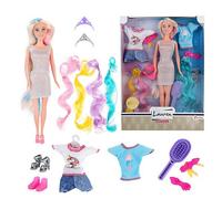 Toi Toys Lauren tienerpop hairextensions