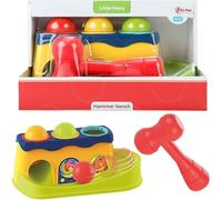 Toi-Toys - LITTLE STARS Banc à marteau avec 3 boules à hochet