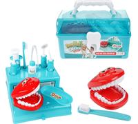 Toi-Toys - Mallette du dentiste DENTIST (10 pièces) Jeu de rôle pour enfants Dentiste