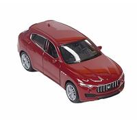 Toi-Toys Maserati Levante Voiture miniature en métal avec retrait - 4 variantes - 67 - Rouge