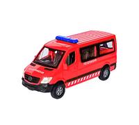 Toi-Toys Mercedes Benz Sprinter 08 Voiture miniature de pompier en métal