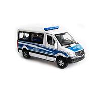 Toi-Toys Mercedes Benz Sprinter Police Voiture miniature en métal 92