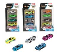Toi-Toys metalen speelgoedauto's set - 5 rally auto's voor kinderen