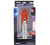 Toi-Toys navette spatiale avec son et lumière blanc/orange 20 cm Orange G