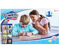 Toi-Toys Peinture Diamant sur Toile Tendue 30X30Cm Différentes Couleurs