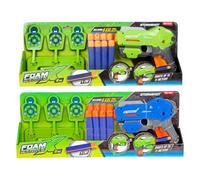 Toi-Toys Pistolet en mousse XL flèches cible jouet jeu de tir