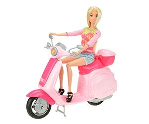 Toi Toys Poupée adolescente sur scooter
