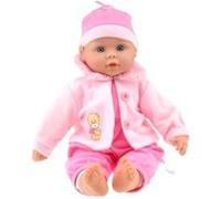 Toi-Toys Poupée bébé avec veste 40 cm Roze G