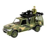 Toi Toys Véhicule Télécommandé Alfafox Jeep Militaire Avec Soldat 22Cm