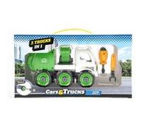 Toi-Toys Voitures ET Camions 3 en 1 : les garçons du camion à ordures bricoleur sont verts Vert G
