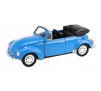 Toi-Toys Volkswagen Beetle Coccinelle VW 137 - 4 variantes - Bleu cabriolet
