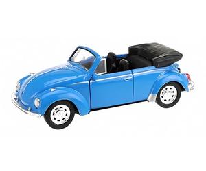 Toi-Toys Volkswagen Beetle Coccinelle VW 137 - 4 variantes - Bleu cabriolet