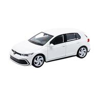 Toi-Toys Volkswagen Golf 8 GTI Voiture miniature VW en métal, 4 variantes 49, blanc métallisé
