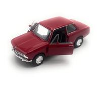 Toi-Toys Welly Voiture Miniature BMW 2002 TI Classic, échelle 1:39 / L 12 cm, Rouge