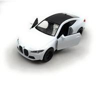 Toi-Toys Welly Voiture Miniature BMW M4 G82 Sport Coupé, échelle 1:39 / L 12 cm, Blanche