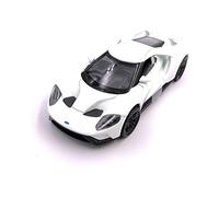 Toi-Toys Welly Voiture Miniature Ford GT, Voiture de Sport Classique, échelle 1:39 / L 12 cm, Blanche