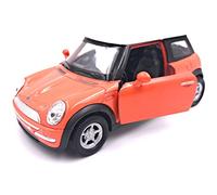 Toi-Toys Welly Voiture Miniature Mini Cooper, échelle 1:39 / L 12 cm, Couleur aléatoire